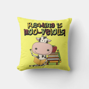 Lesung ist MOO-velous Kissen