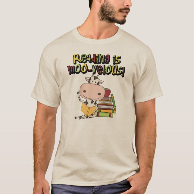 Lesung ist MOO-velous T-Shirt (Vorderseite)