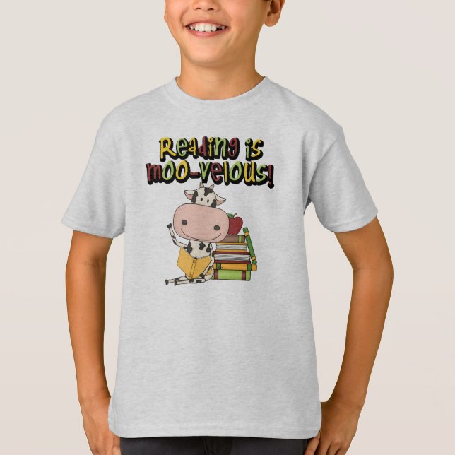 Lesung ist MOO-velous T-Shirt (Vorderseite)