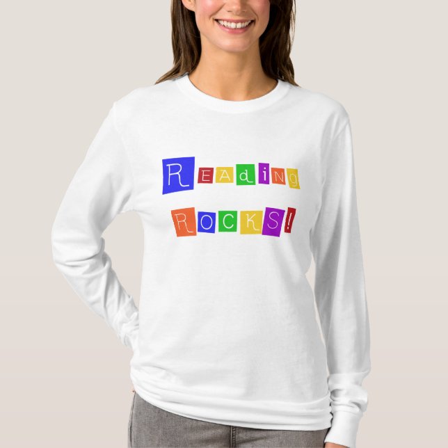 Lesung schaukelt T-Shirts und Geschenke (Vorderseite)