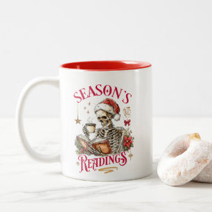 Lesungen der Jahreszeiten Zweifarbige Tasse
