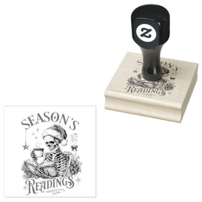 Lesungen der Saison Gummistempel (Stempel)