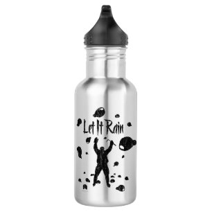 Let It Rain (Hockey) Edelstahlflasche