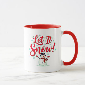 Let It Snow Coffee Mug (11oz) Tasse