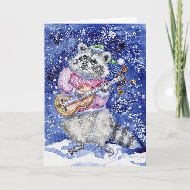 "Let it Snow" - Holiday Notecard Dankeskarte (Vorderseite)