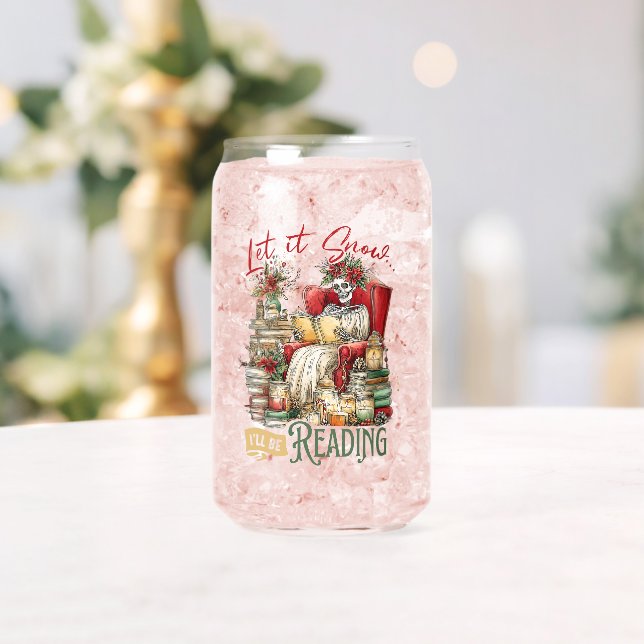 Let It Snow I'll Be Reading  Dosenglas (Insitu (Hochzeit))