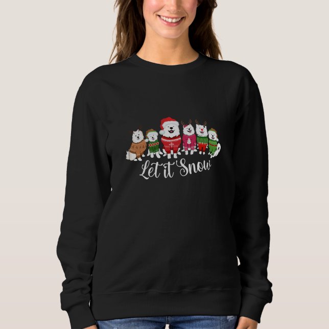 Let it snow! sweatshirt (Vorderseite)