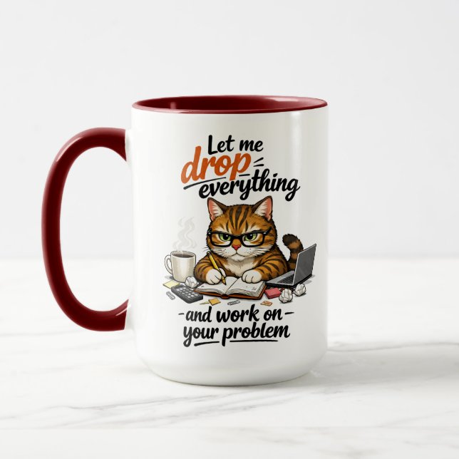 Let Me Drop Everything Cat Tasse (Links)