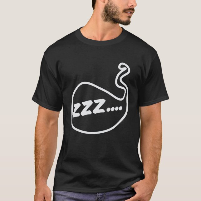 let me sleep ZZZ T-Shirt (Vorderseite)