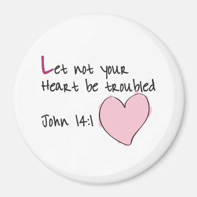 Let not your heart be Störung Magnet (Vorne)