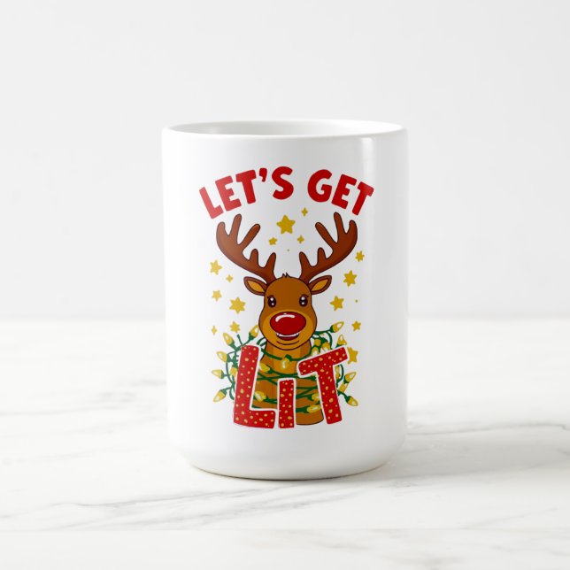 Let’s Get  Christmas Mug Kaffeetasse (Mittel)