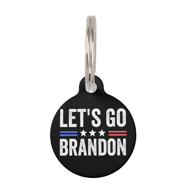 LET’S GO BRANDON Cardinal Haustiermarke (Vorderseite)