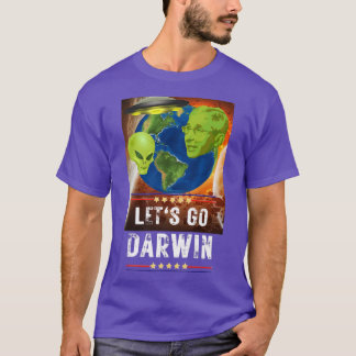 Let’s Go Darwin USA Flag Vintage Fauci Ouchie Alie T-Shirt