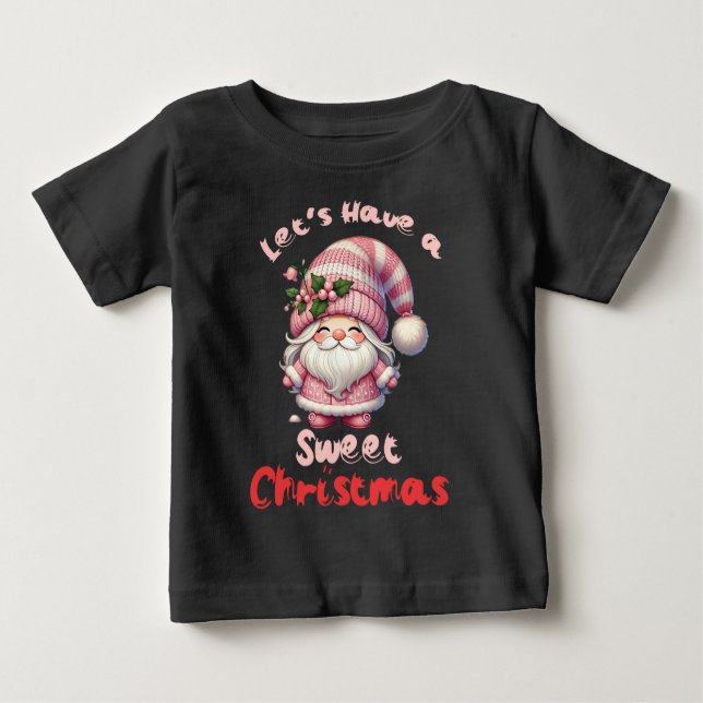 Let’s Have a Sweet Christmas Kids Baby T-shirt (Vorderseite)