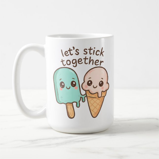 Let’s Stick Together Kaffeetasse (Links)