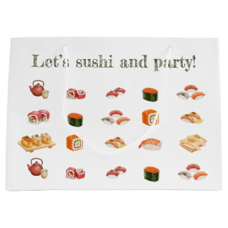 Let’s sushi and party! große geschenktüte