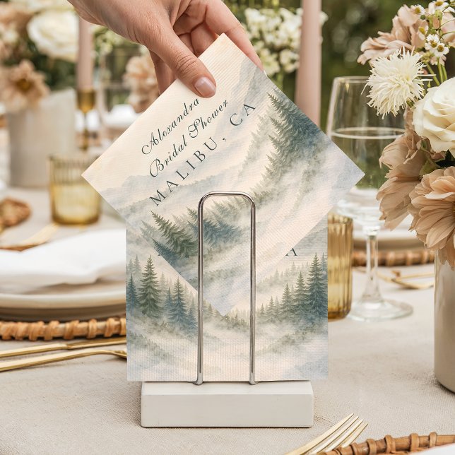 Let The Adventure Begin Bridal Shower Serviette (Von Creator hochgeladen)