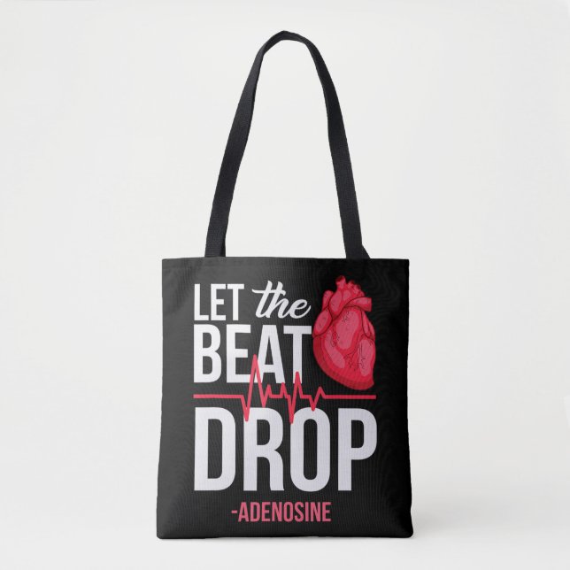 let The Beat Drop  Adenosine TeeLet the beat drop- (Vorderseite)