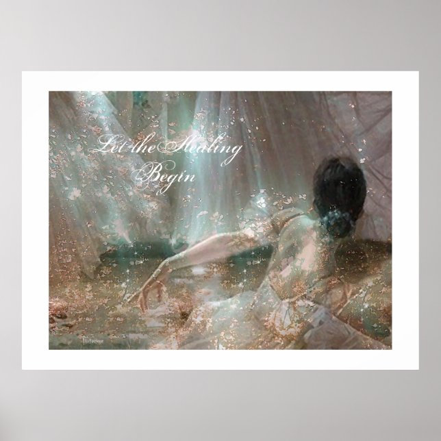 «Let the Healing Begin» Poster (Vorne)