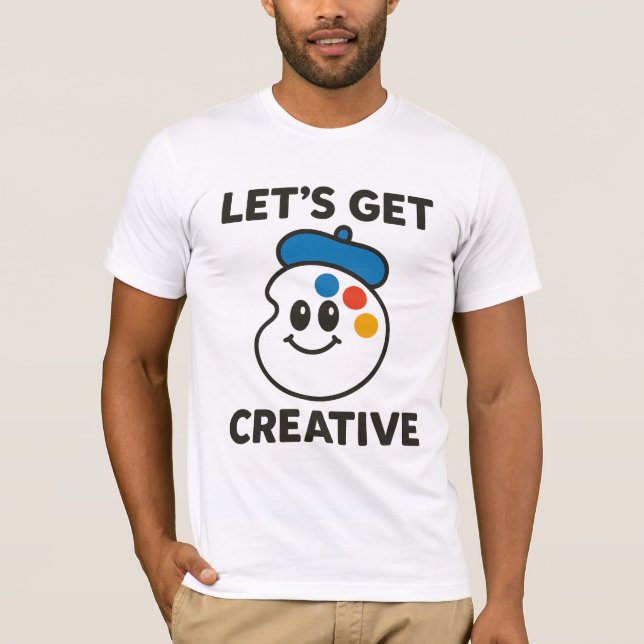 Let your imagination color!   T-Shirt (Vorderseite)
