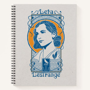 Leta Lestrange Illustration Notizbuch