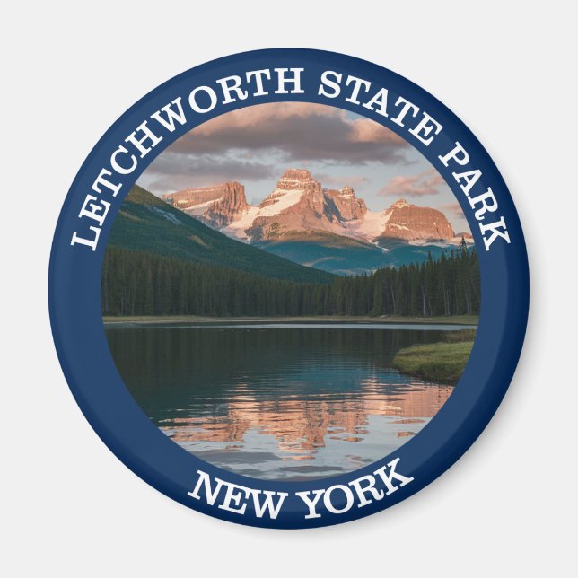 Letchworth Staat Park Magnet (Vorne)