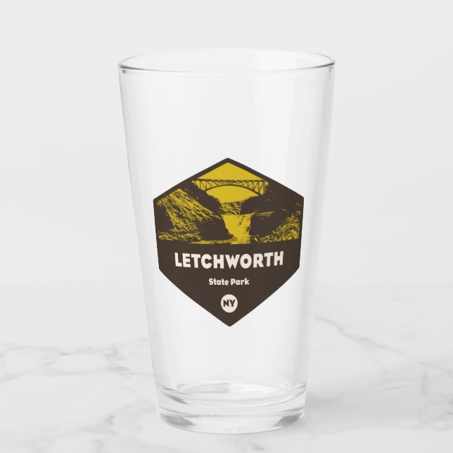 Letchworth Staat Park New York Glas (Vorderseite)