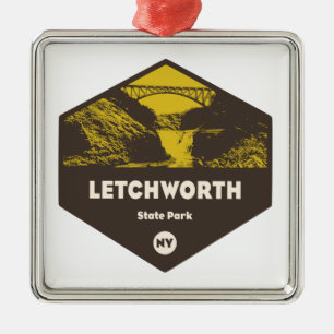 Letchworth Staat Park New York Ornament Aus Metall