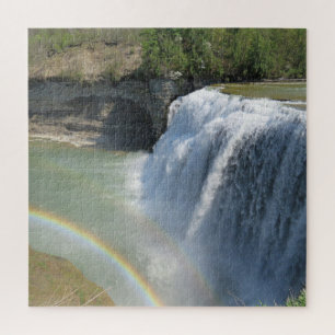 Letchworth Staat Park NY Landschaft Landschaftlich Puzzle