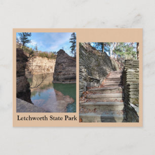 Letchworth Staat Park Postkarte