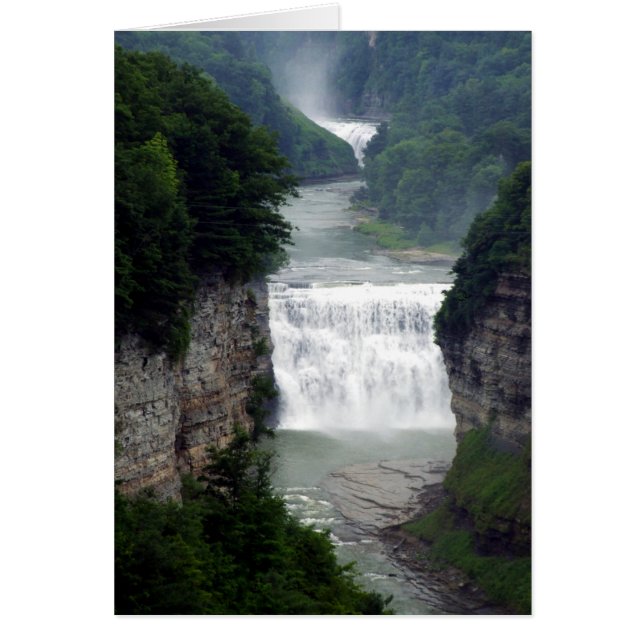 Letchworth Staats-Park-obere und mittlere (Vorne)