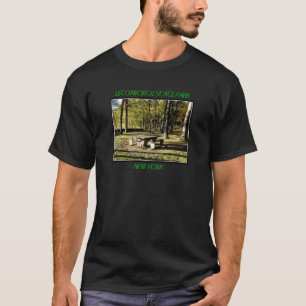 Letchworth Staats-Park - Tee-Tabellen-Felsen T-Shirt