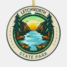 Letchworth State Park New York Badge