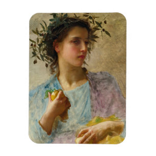 l'ete (Sommer) von William-Adolphe Bouguereau Magnet
