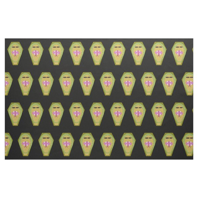 Lethal ägyptischer Cobr Gemusterte Tierwerkstoffe Stoff (Fat Quarter (45,7 x 55,9 cm))