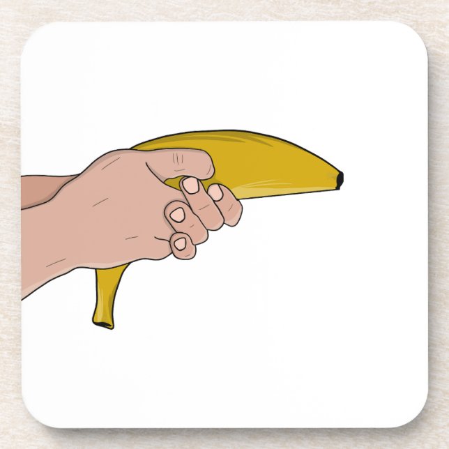 Lethal-Banane Getränkeuntersetzer (Vorderseite)