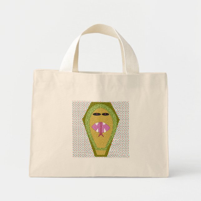 Lethal Egyptian Cobra Tote Bag Mini Stoffbeutel (Vorne)