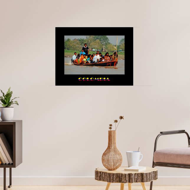 Leticia Colombia Travel Poster (Wohnzimmer 3)