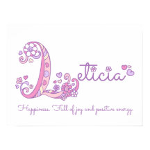 Leticia Initial L doodle Herzart Name bedeutet