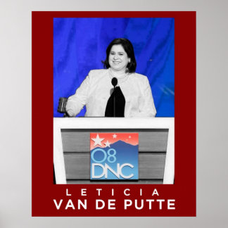 Leticia Van De Putte Poster