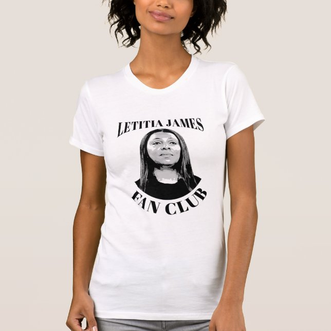Letitia James Fan Club T-Shirt (Vorderseite)