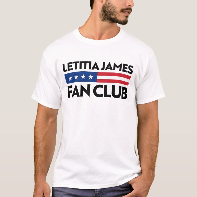Letitia James Fan Club T-Shirt (Vorderseite)