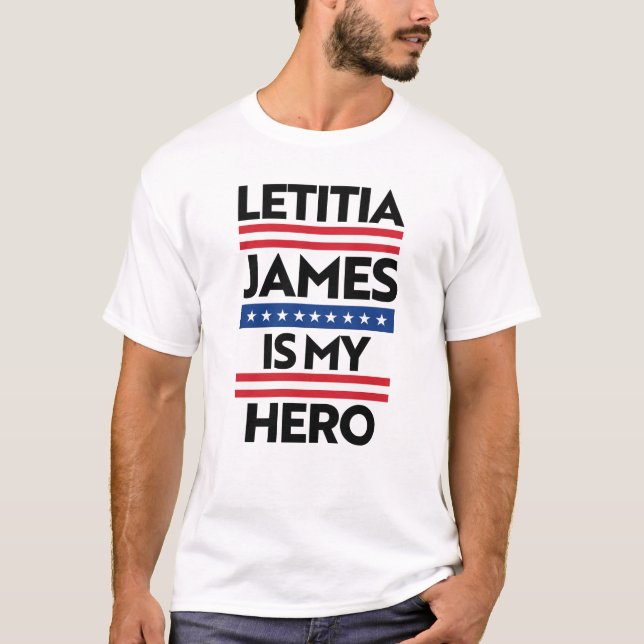 Letitia James ist mein Held T-Shirt (Vorderseite)