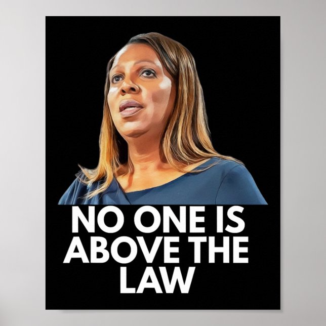 Letitia James. Niemand steht über dem Gesetz Poster (Vorne)