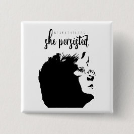 #LetLizSpeak Knopf Button