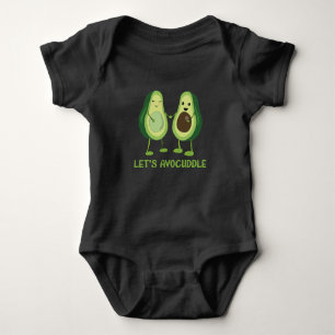Let's Avocuddle - Funny Avocado Pun Baby Strampler