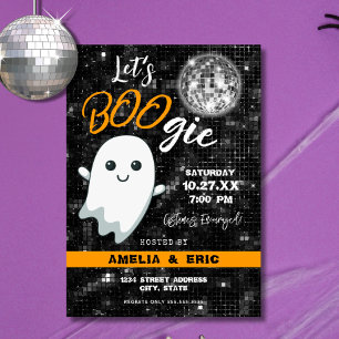 Let's BOOgie Disco Halloween-Party Einladung