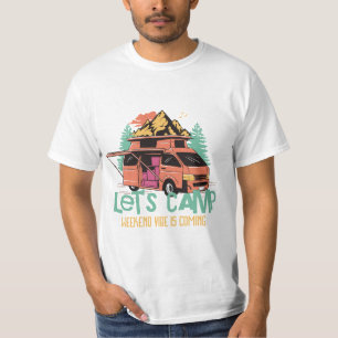 LET'S CAMP Wochenendvibes T-Shirt