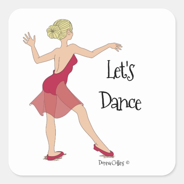 Let's Dance Sticker (Vorderseite)