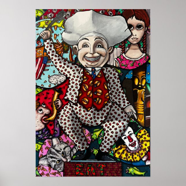 Let's Eat Poster (Vorne)